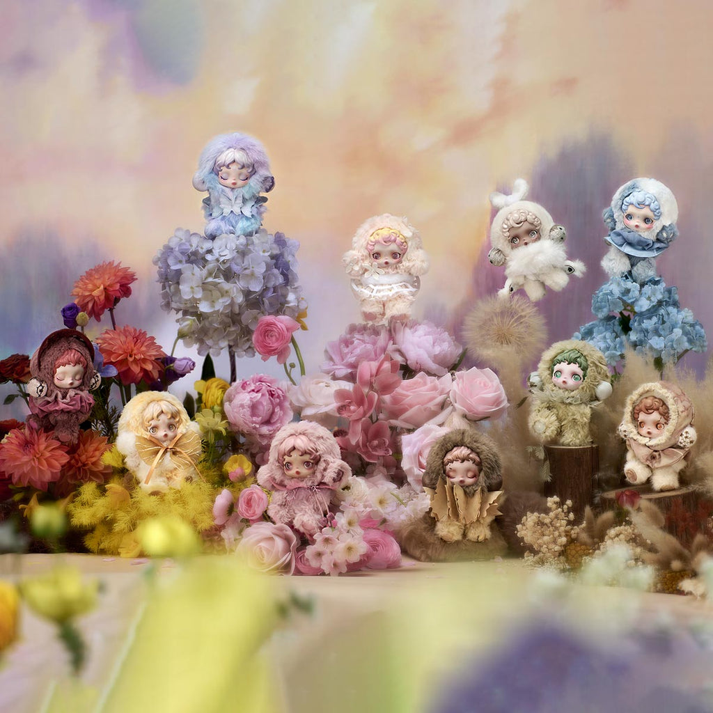 θSKULLPANDA L'impressionnisme Series Plush Doll Pendant