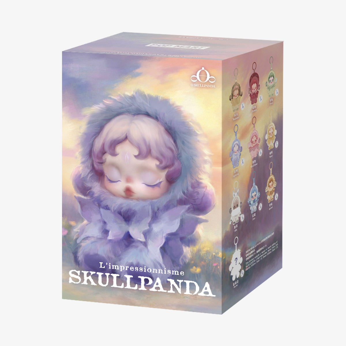 θSKULLPANDA L'impressionnisme Series Plush Doll Pendant
