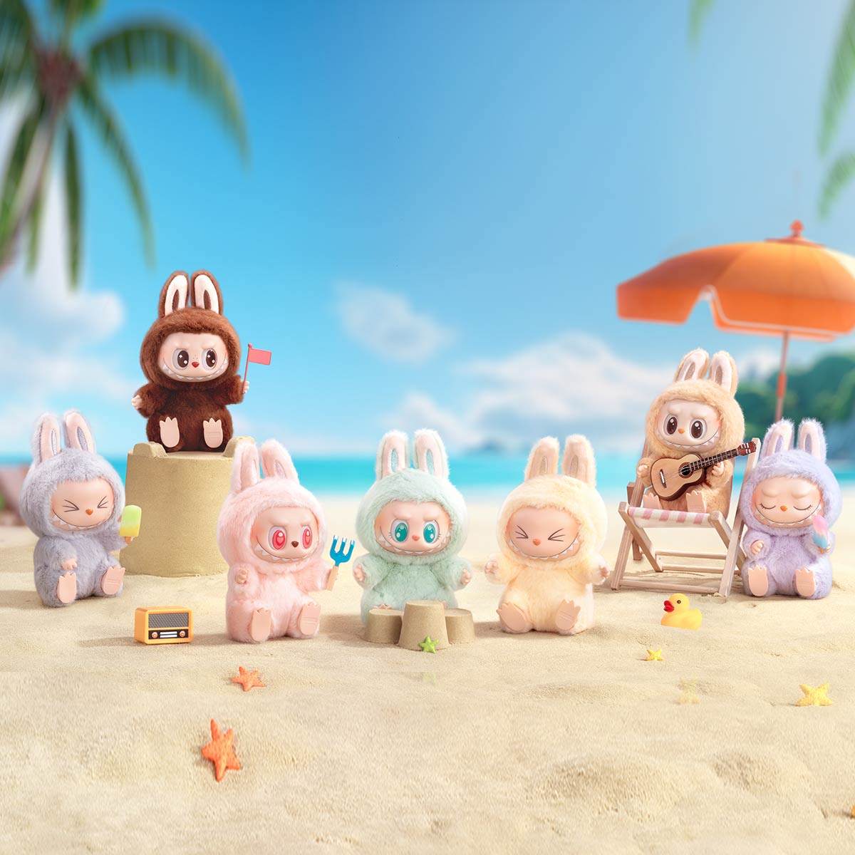 THE MONSTERS - Have a seat! Vinyl Face Blind Box