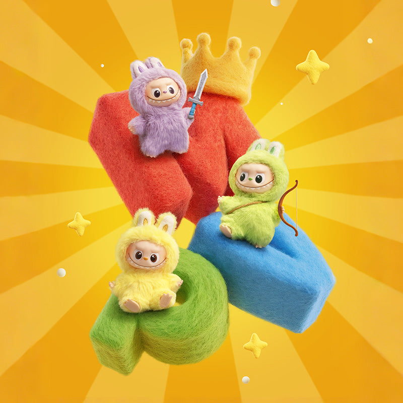 THE MONSTERS Pin for Love Series-Vinyl Plush Pendant Blind Box (N-Z)