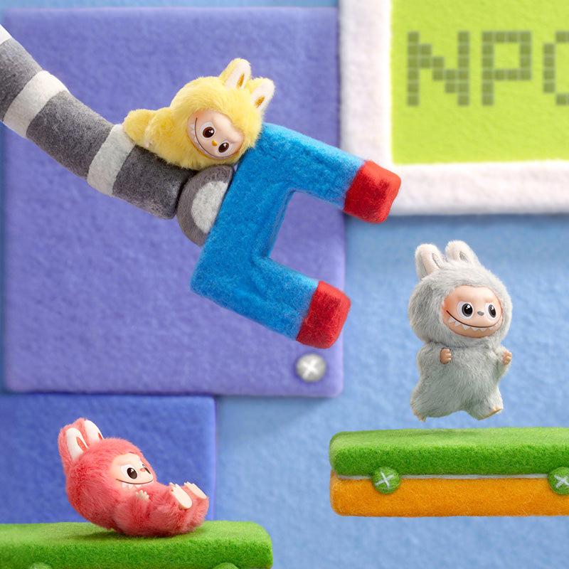 THE MONSTERS Pin for Love Series-Vinyl Plush Pendant Blind Box (N-Z)