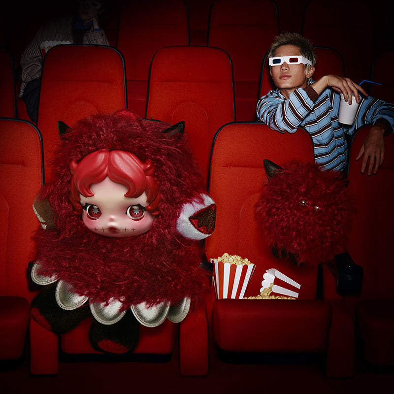 SKULLPANDA You Found Me! Series Plush Doll Pendant