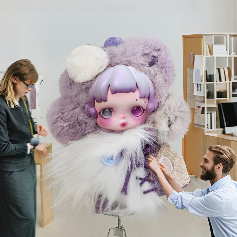 SKULLPANDA You Found Me! Series Plush Doll Pendant